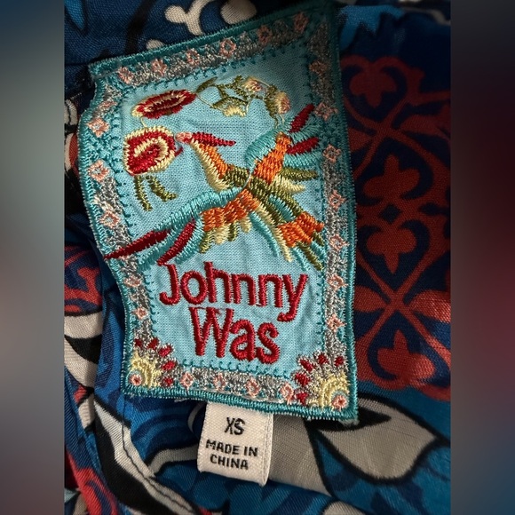 Johnny Was Plus Bondi Printed Poncho Top Size XS NWOT - Picture 8 of 11
